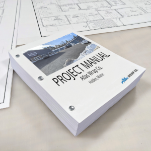 An example of a spec book, or engineering manual, which would be used for new construction & remodels. Atlas Wraps provides printing and binding services for these products.